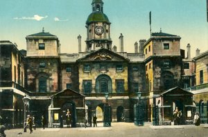 Horse Guards, Whitehall, Londres, c1910 de Unbekannt