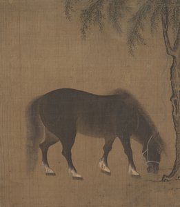Caballo y sauce, principios del siglo XV de Unbekannt