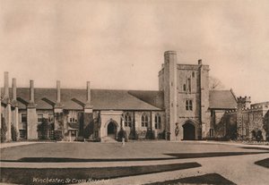 Hospital de St Cross, Winchester, Hampshire, principios del siglo XX de Unbekannt