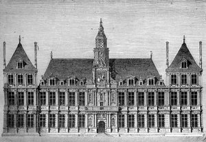 Hotel de Ville, Reims, Francia, 1882-1884
