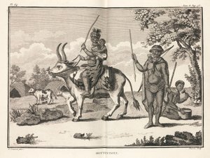 Hotentotes, África de Unbekannt