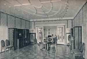 Casa cerca de Bielefeld, El comedor, c1912