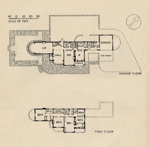 Casa en Burn Bridge por el difunto John Procter, F.R.I.B.A., 1942 de Unbekannt