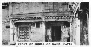 Casa de Baina, Patan, India, c. 1925 de Unbekannt