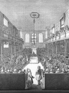 Cámara de los Comunes en la época de Jorge II de Unbekannt