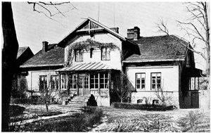 Casa donde Marie Curie fue institutriz, c. 1887