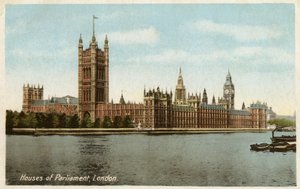 Casas del Parlamento, Westminster, Londres, siglo XX