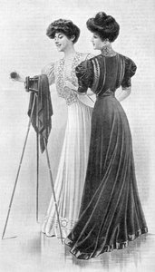 Cómo debe vestirse una chica, 1907