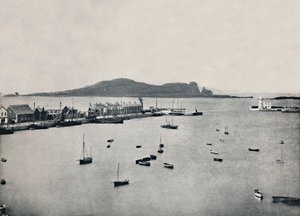 Howth - Vista general del puerto y el ojo de Irlanda, 1895 de Unbekannt
