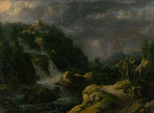 Castillo en la tormenta de Unbekannt