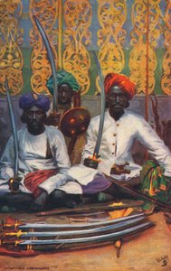 Vendedores de armas de Hyderabad, c1903 de Unbekannt