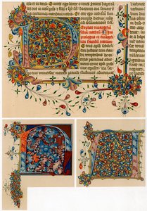 Letras iniciales iluminadas, 1405-1415 de Unbekannt