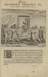 Ilustración del libro India Orientalis de autor desconocido y publicado por Excudebat Matthaeus Beckerus de Unbekannt