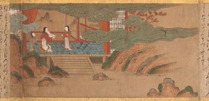 Leyendas ilustradas de los orígenes de los santuarios de Kumano...finales del siglo XVI-principios del siglo XVII de Unbekannt