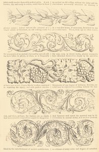 Tarifa ilustrada de los marcos de cuadros mejorados de papel maché, también, Mou enriquecido..., [alrededor de 1847] de Unbekannt