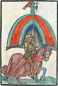 Ilustración de la crónica ilustrada de Richental, 1480s de Unbekannt