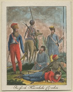 Cosacos Imperiales Rusos, 1799 de Unbekannt