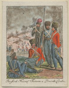 Cosacos imperiales rusos, 1799 de Unbekannt