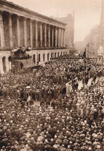En Birmingham: El rey Eduardo VIII proclamado en la segunda ciudad más grande de Inglaterra, 1936 de Unbekannt
