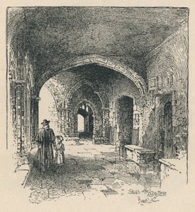 En el claustro, 1895 de Unbekannt