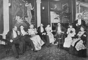 En el salón de electrofono, Gerrard Street, Londres, c1903 de Unbekannt