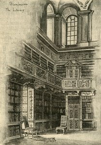 En la biblioteca, 1870 de Unbekannt