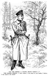 En primavera, el capricho de un joven..., Primera Guerra Mundial, 1920 de Unbekannt