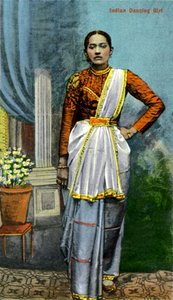 Bailarina india, India, principios del siglo XX de Unbekannt
