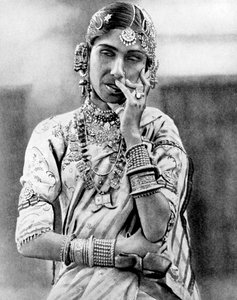 Bailarina nautch india, 1936