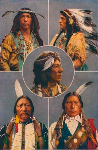 Tipos indios de América del Norte, 1909