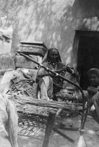 Mujer india de la casta más baja, Howshera, 1917