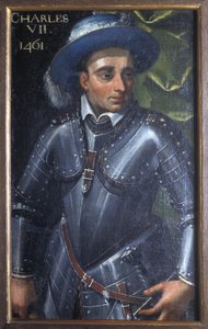 Indre & Loire N* 172 - Castillo de Loches - Retrato de Carlos VII - Siglo XVII de Unbekannt