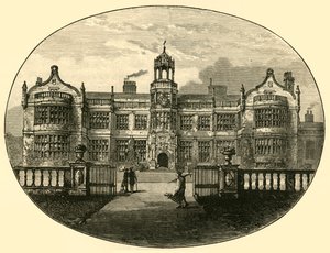 Ingestre Hall El Edificio Antiguo, 1898 de Unbekannt