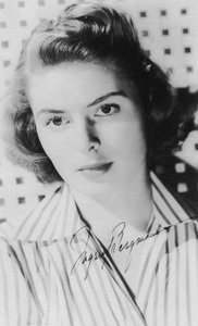 Ingrid Bergman 1915-1982, actriz sueca, c1930s
