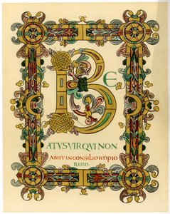 Letra inicial B, 1012-1023 de Unbekannt