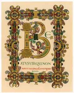 Letra inicial B, 1012-1023 de Unbekannt