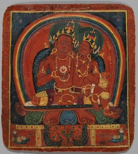 Tarjeta de Iniciación Tsakalis: Amitabha, principios del siglo XV de Unbekannt