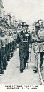 Inspección de la Guardia de Honor, Auckland, 1927 1937 de Unbekannt