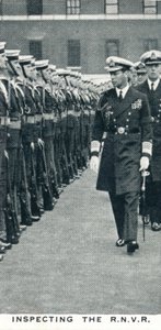 Inspeccionando el RNVR, 1936-1937 de Unbekannt