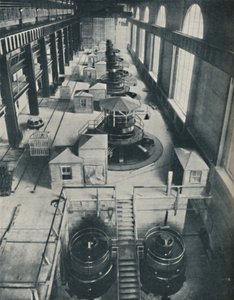 Instrumentos de poder para las aguas rápidas del río Niágara, c1935 de Unbekannt