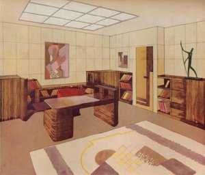 Interior diseñado y ejecutado por DIM Decoration Interieure Moderne, c1930 de Unbekannt
