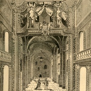 Interior del Teatro del Duque, c1673, 1897 de Unbekannt