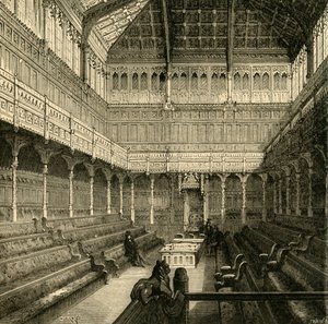 Interior de la Cámara de los Comunes, 1875, 1881 de Unbekannt