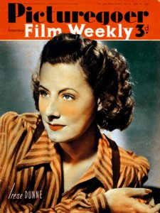 Irene Dunne 1898-1990, actriz estadounidense, 1940