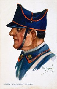 Soldado de infantería italiano, 1914-1918 de Unbekannt