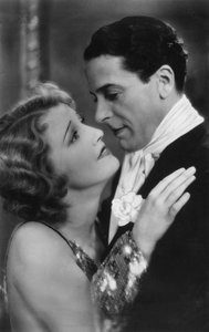 Jack Buchanan 1891-1957 y Jeanette MacDonald 1903-1965, actores, siglo XX