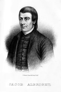 Jacob Albright, líder cristiano estadounidense, 1854 de Unbekannt
