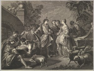 Jacob llega a Mesopotamia