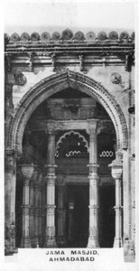 Jama Masjid, Ahmadabad, Gujarat, India, c1925 de Unbekannt