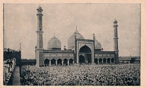 Jama Masjid, Delhi de Unbekannt